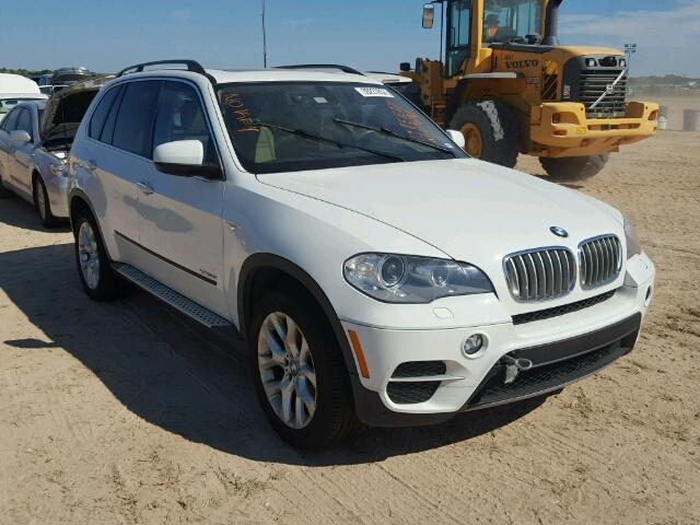 5UXZV4C54D0E01985 - 2013 BMW X5 WHITE photo 1