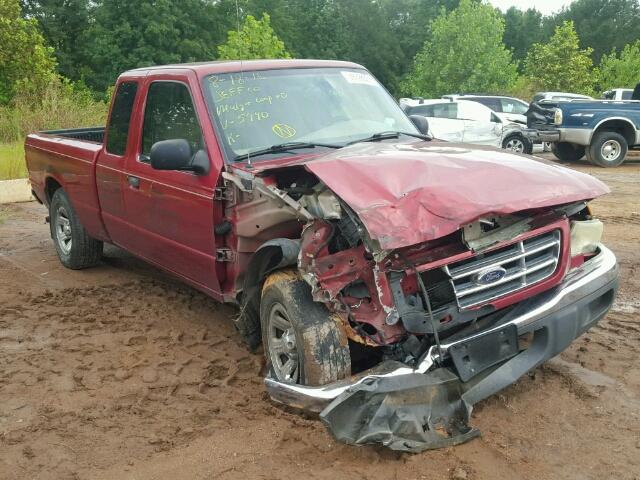 1FTYR44E52PA35990 - 2002 FORD RANGER SUP RED photo 1