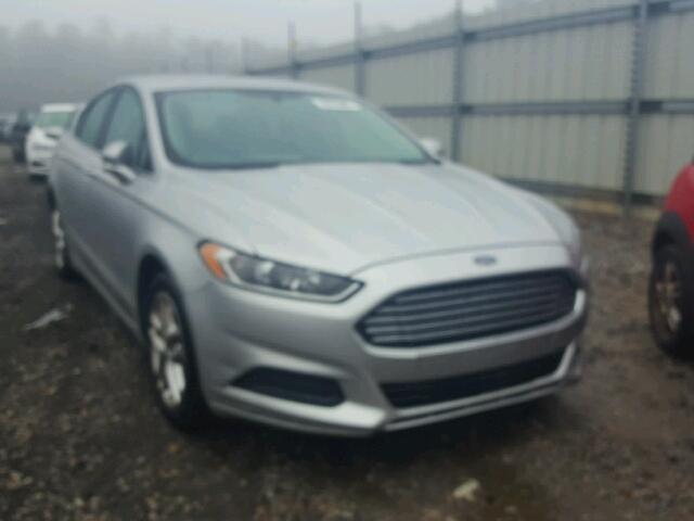 3FA6P0H70DR230317 - 2013 FORD FUSION SE SILVER photo 1