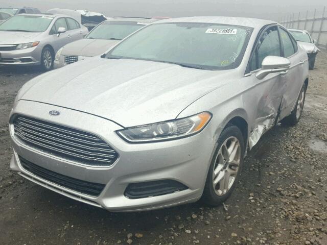 3FA6P0H70DR230317 - 2013 FORD FUSION SE SILVER photo 2