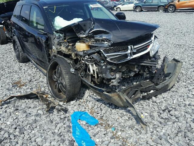 3C4PDCBG8FT649295 - 2015 DODGE JOURNEY BLACK photo 9