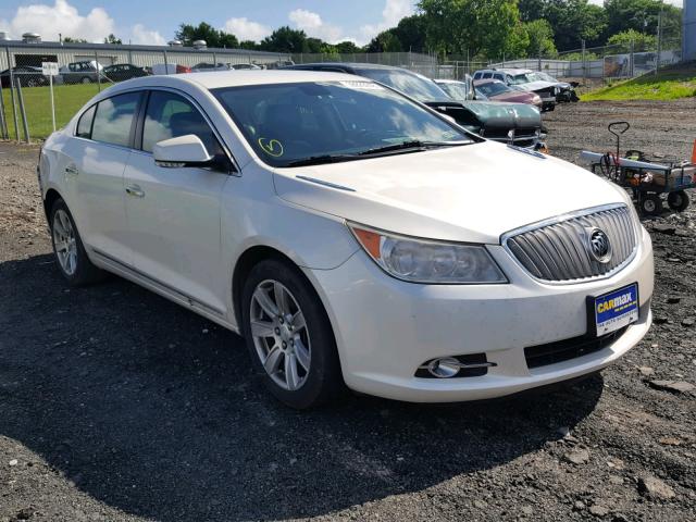 1G4GC5EC9BF278803 - 2011 BUICK LACROSSE C WHITE photo 1