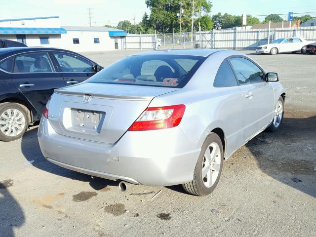2HGFG12908H570998 - 2008 HONDA CIVIC EXL 银色 照片 4