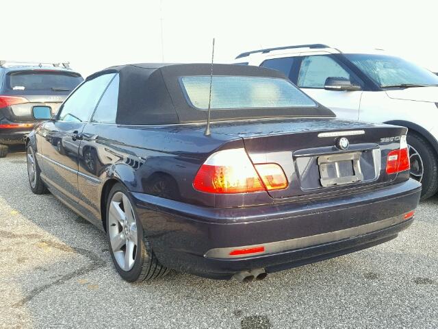 WBABW33466PX84169 - 2006 BMW 325 CI BLUE photo 3