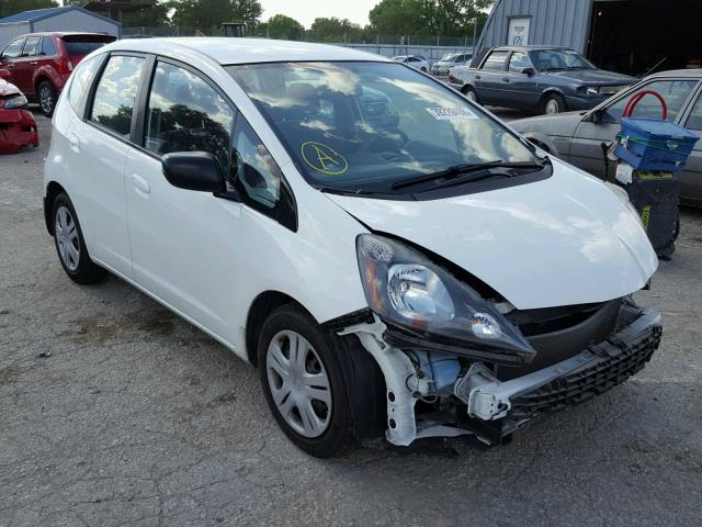 JHMGE8H2XAC017522 - 2010 HONDA FIT თეთრი ფოტო 1