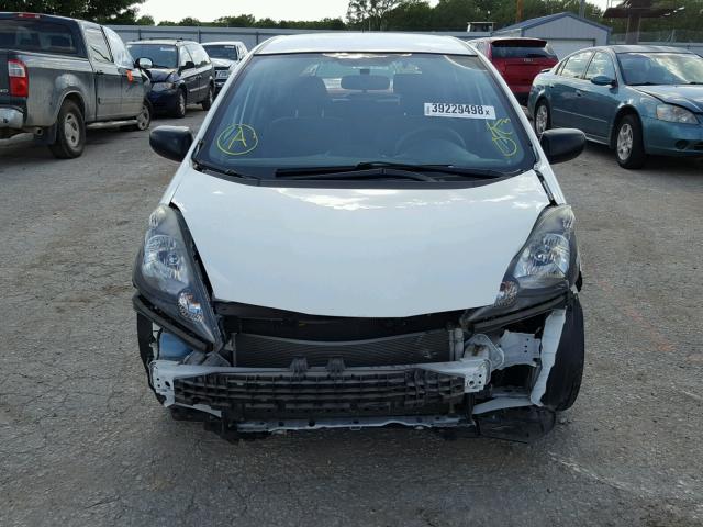 JHMGE8H2XAC017522 - 2010 HONDA FIT თეთრი ფოტო 9