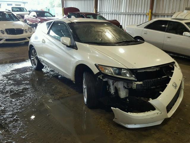 JHMZF1D62BS002123 - 2011 HONDA CR-Z EX WHITE photo 1