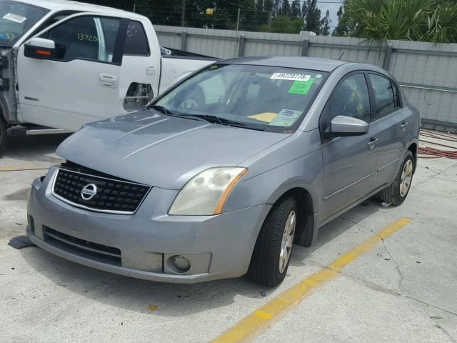 3N1AB61E69L620382 - 2009 NISSAN SENTRA 2.0 SILVER photo 2