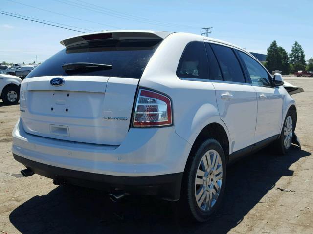 2FMDK3KC1ABA03005 - 2010 FORD EDGE LIMIT WHITE photo 4