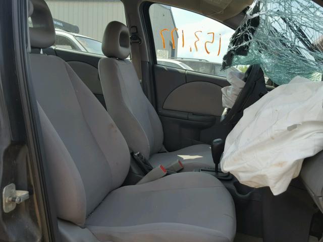 1G8AG52F85Z159196 - 2005 SATURN ION LEVEL MAROON photo 5