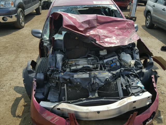 1G8AG52F85Z159196 - 2005 SATURN ION LEVEL MAROON photo 9