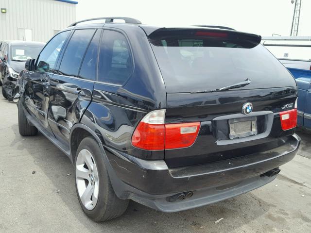 WBAFB33571LH26807 - 2001 BMW X5 4.4I BLACK photo 3