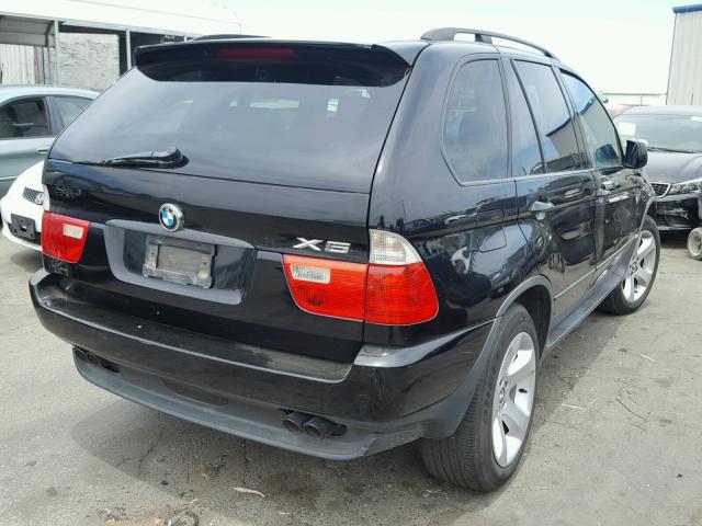 WBAFB33571LH26807 - 2001 BMW X5 4.4I BLACK photo 4