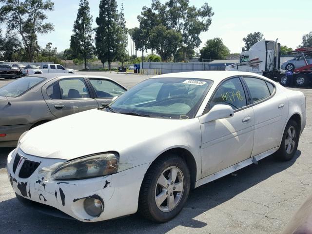 2G2WP552781133520 - 2008 PONTIAC GRAND PRIX WHITE photo 2