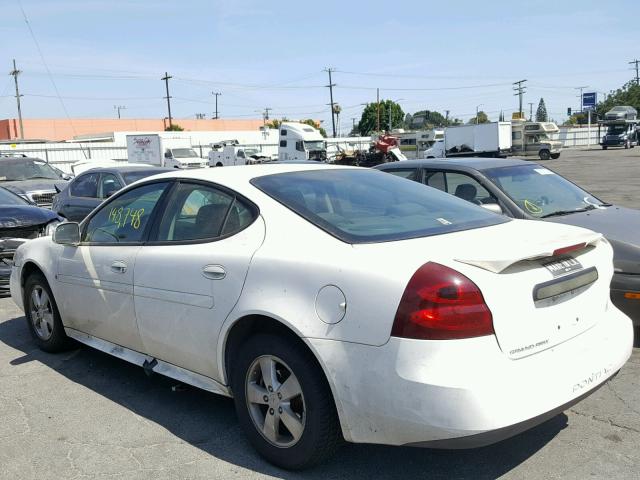 2G2WP552781133520 - 2008 PONTIAC GRAND PRIX WHITE photo 3