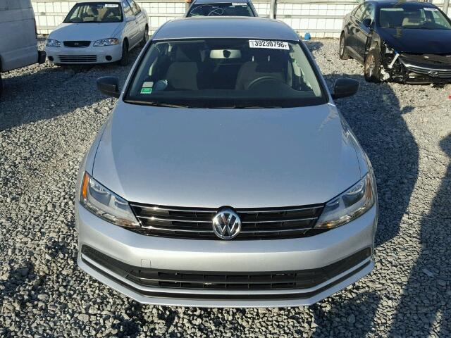 3VW2K7AJ4FM217718 - 2015 VOLKSWAGEN JETTA BASE 银色 照片 10
