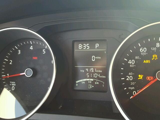 3VW2K7AJ4FM217718 - 2015 VOLKSWAGEN JETTA BASE 银色 照片 8