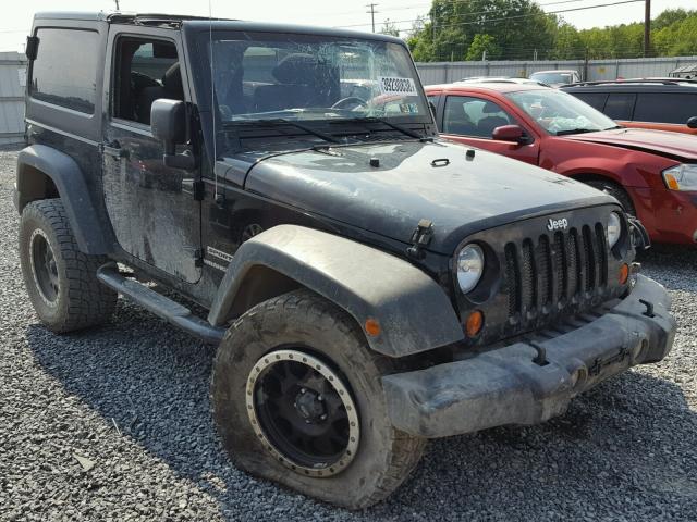 1C4AJWAG9CL197236 - 2012 JEEP WRANGLER S BLACK photo 1