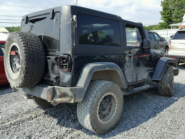 1C4AJWAG9CL197236 - 2012 JEEP WRANGLER S BLACK photo 4
