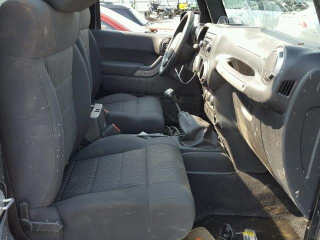 1C4AJWAG9CL197236 - 2012 JEEP WRANGLER S BLACK photo 5