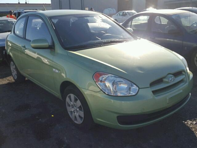 KMHCM3AC7AU161494 - 2010 HYUNDAI ACCENT BLU GREEN photo 1