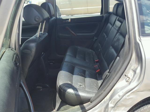 WVWTH63B43P051521 - 2003 VOLKSWAGEN PASSAT GLX GRAY photo 6