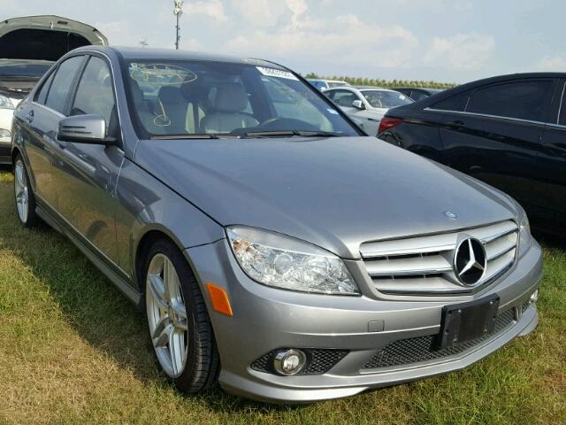 WDDGF5EB9AR122749 - 2010 MERCEDES-BENZ C 300 SILVER photo 1