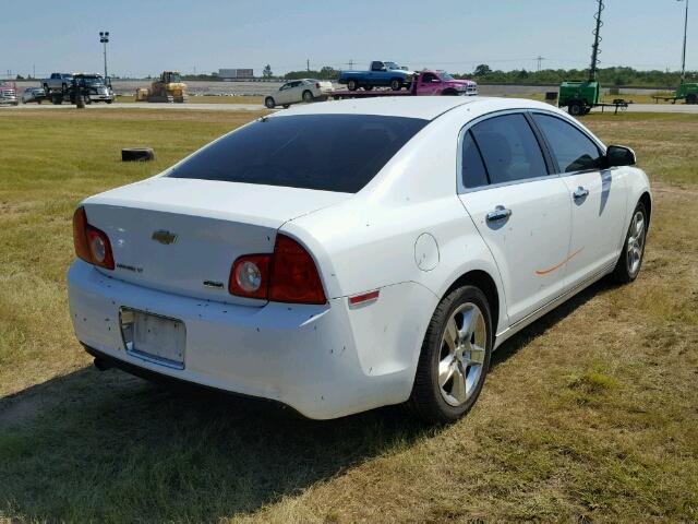 1G1ZC5E02AF185289 - 2010 CHEVROLET MALIBU WHITE photo 4