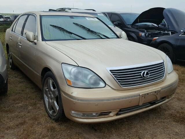 JTHBN36FX55008655 - 2005 LEXUS LS BEIGE photo 1