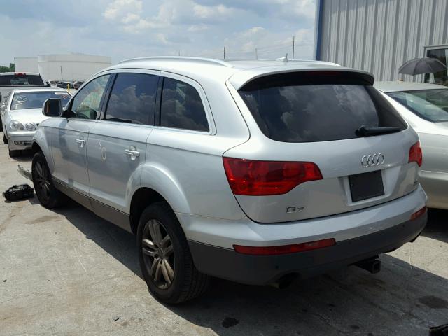 WA1AY74L89D018479 - 2009 AUDI Q7 3.6 QUA SILVER photo 3