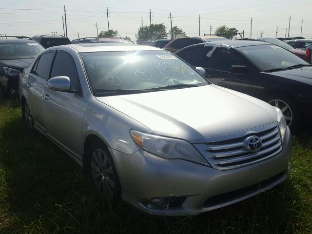 4T1BK3DB6CU472227 - 2012 TOYOTA AVALON SILVER photo 1