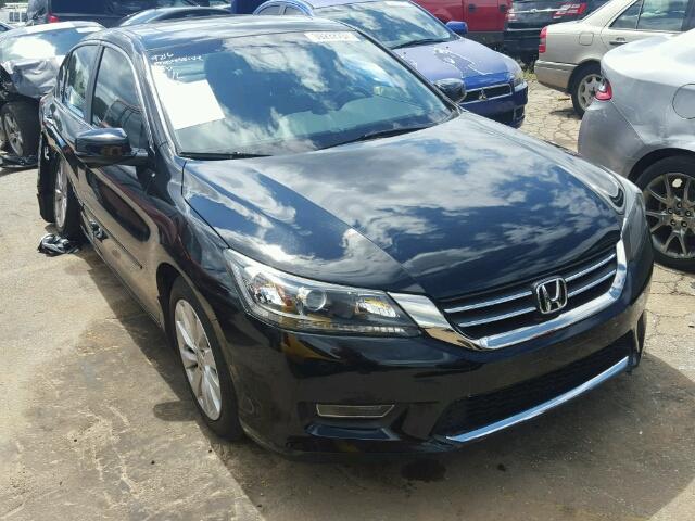 1HGCR2F83DA105614 - 2013 HONDA ACCORD EXL BLACK photo 1