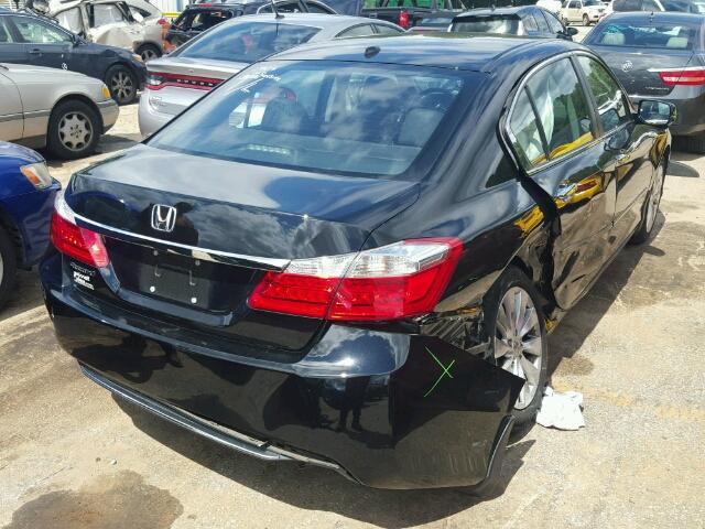 1HGCR2F83DA105614 - 2013 HONDA ACCORD EXL BLACK photo 4