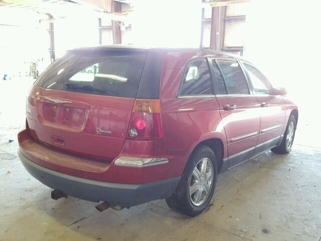2C4GM68405R547313 - 2005 CHRYSLER PACIFICA T RED photo 4