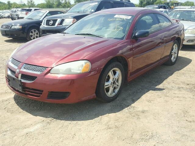 4B3AG42G14E152590 - 2004 DODGE STRATUS SX BURGUNDY photo 2