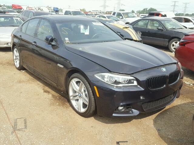 WBA5B3C54FD543035 - 2015 BMW 535 XI Черный фото 1