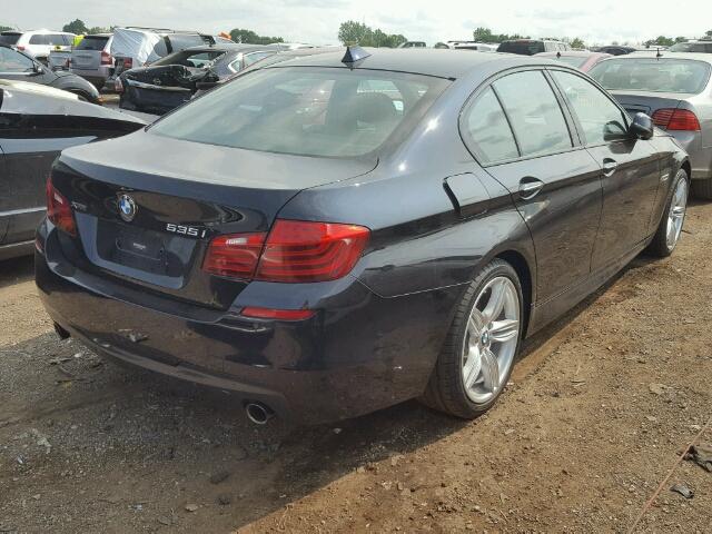 WBA5B3C54FD543035 - 2015 BMW 535 XI BLACK photo 4