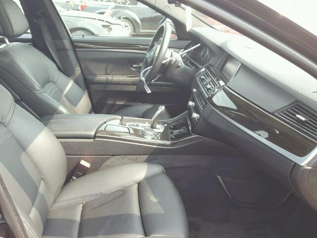 WBA5B3C54FD543035 - 2015 BMW 535 XI Черный фото 5