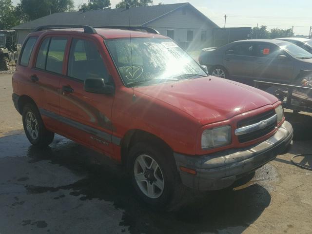 2CNBJ13C126918217 - 2002 CHEVROLET TRACKER RED photo 1