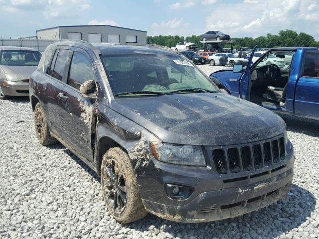 1C4NJCBA0ED789910 - 2014 JEEP COMPASS SP GRAY photo 1
