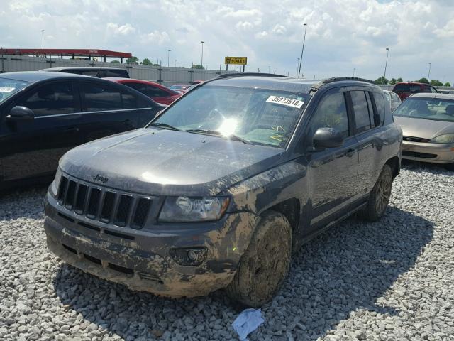 1C4NJCBA0ED789910 - 2014 JEEP COMPASS SP GRAY photo 2