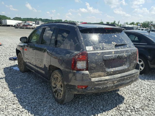 1C4NJCBA0ED789910 - 2014 JEEP COMPASS SP GRAY photo 3