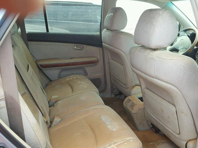 2T2HK31U77C042192 - 2007 LEXUS RX BLUE photo 6