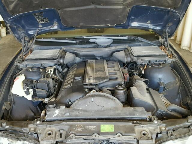 WBADP6345XBV61966 - 1999 BMW 528 IT AUT BLUE photo 7