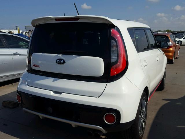 KNDJX3AA5H7490527 - 2017 KIA SOUL ! WHITE photo 4