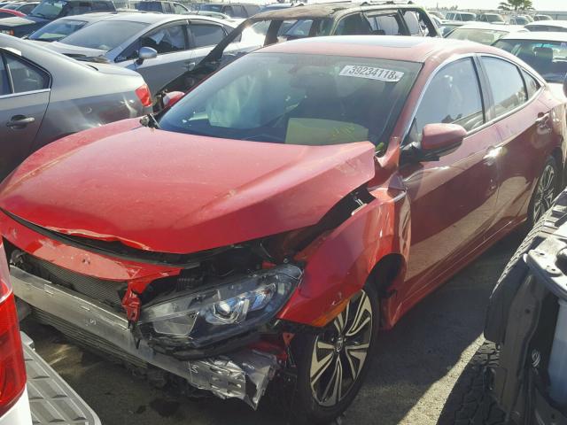 2HGFC1F7XGH636475 - 2016 HONDA CIVIC EXL Qırmızı foto 2