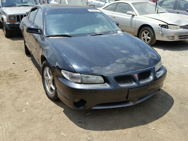 1G2WP52K31F260820 - 2001 PONTIAC GRAND PRIX BLACK photo 1