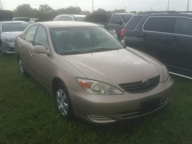 4T1BE32K83U139134 - 2003 TOYOTA CAMRY LE ოქროსფერი ფოტო 1