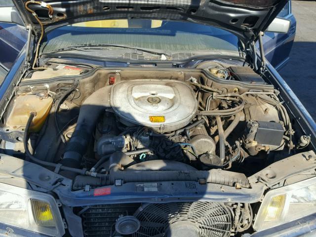 WDB12603212021658 - 1981 MERCEDES-BENZ S CLASS BLUE photo 7