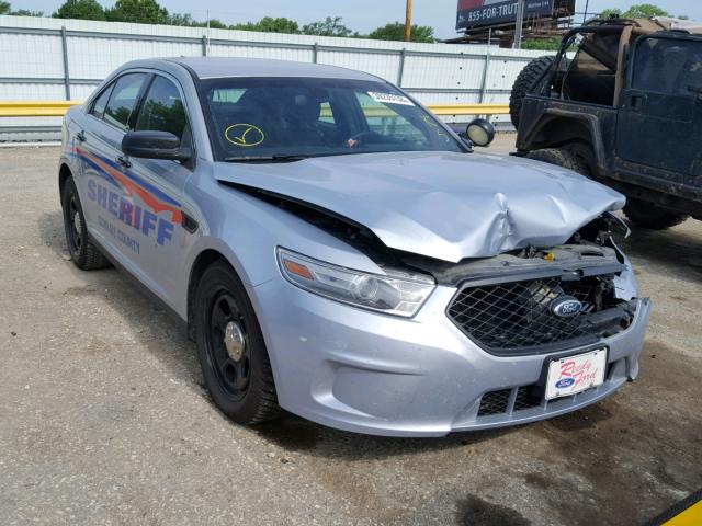 1FAHP2L89DG222213 - 2013 FORD TAURUS POL SILVER photo 1